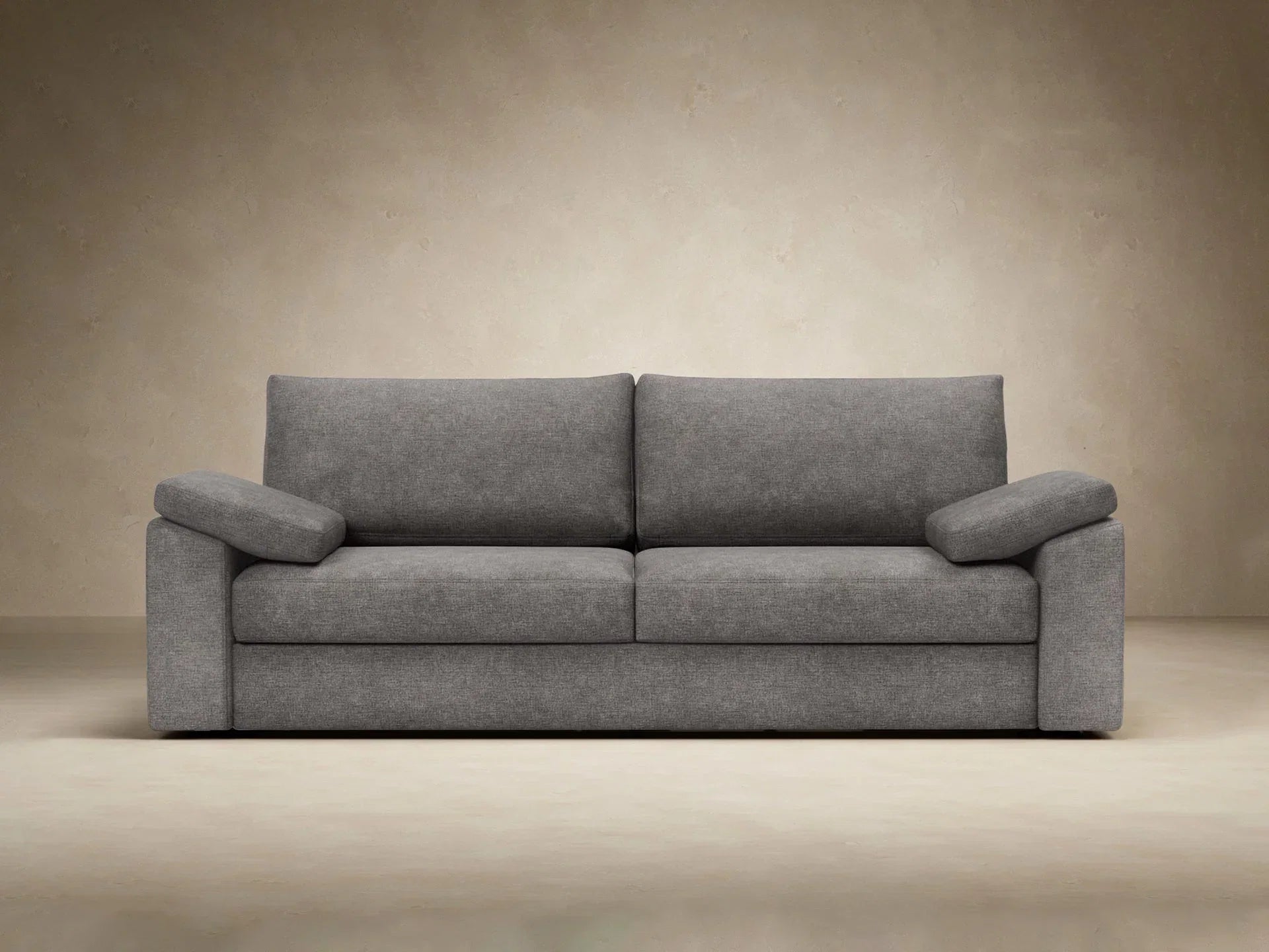 Divano Letto Vilander con braccioli a cuscino