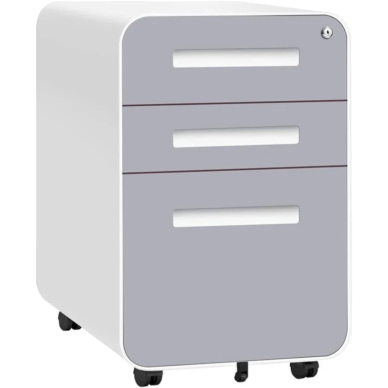 Classificatore verticale/mobile a 3 cassetti per ufficio domestico
