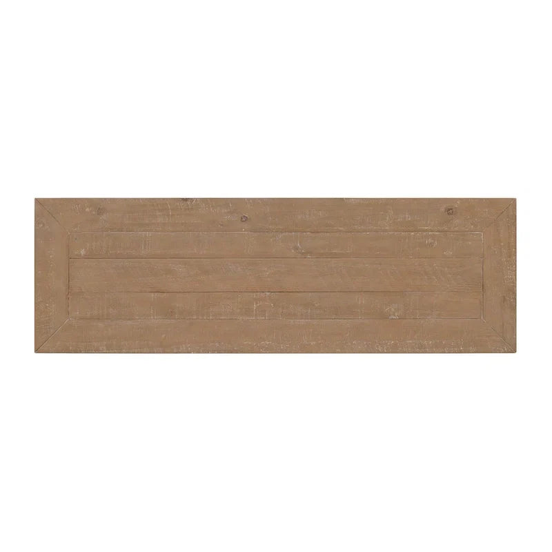 The Gray Barn Downington Consolle da Divano in Legno Massello a 2 Cassetti