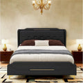 Letto Moderno Imbottito in Ecopelle
