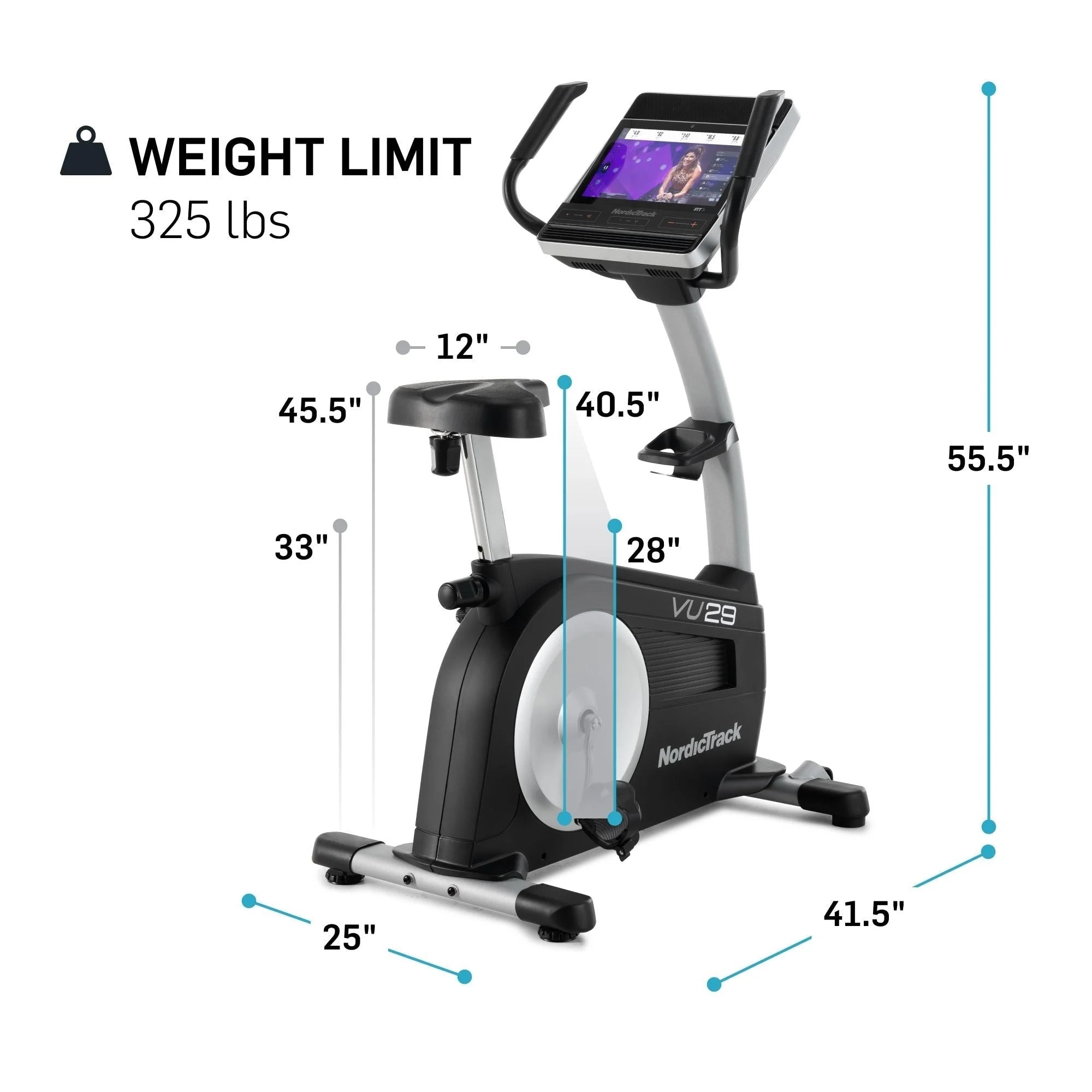 Cyclette verticale NordicTrack Commercial VU 29