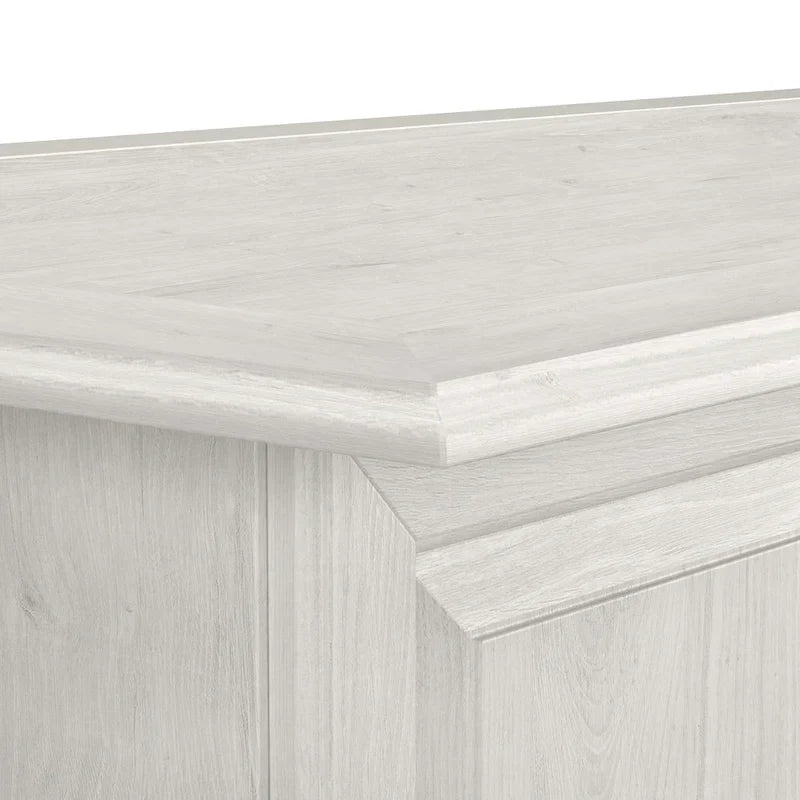 Scrivania Direzionale Bush Furniture Saratoga con Cassetti e Vani Contenitori