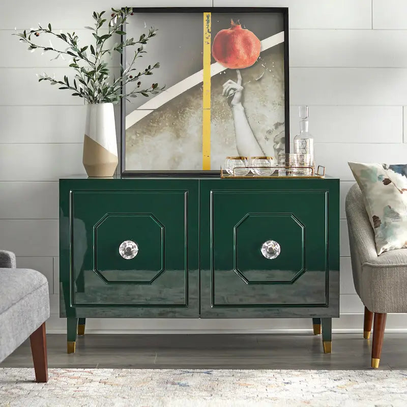 angelo:BUFFET/MEUBLE TV JASLENE GLOSSY GLAM