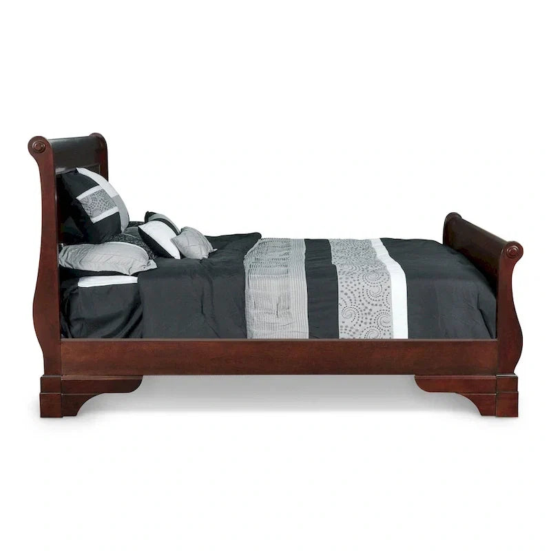 Letto a slitta Rodgers Bordeaux New Classic Furniture