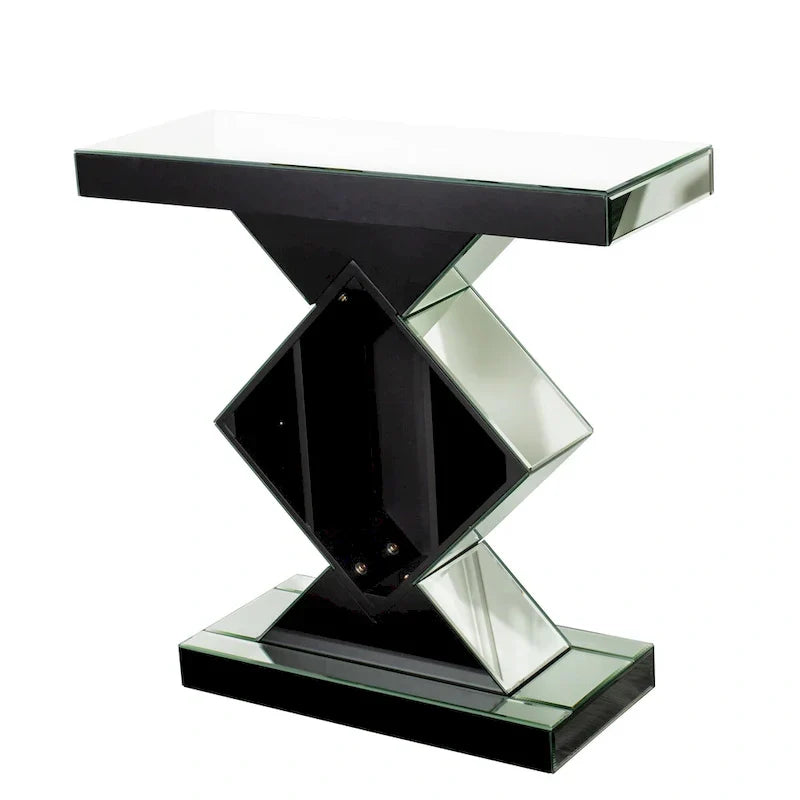 Console contemporanea a specchio