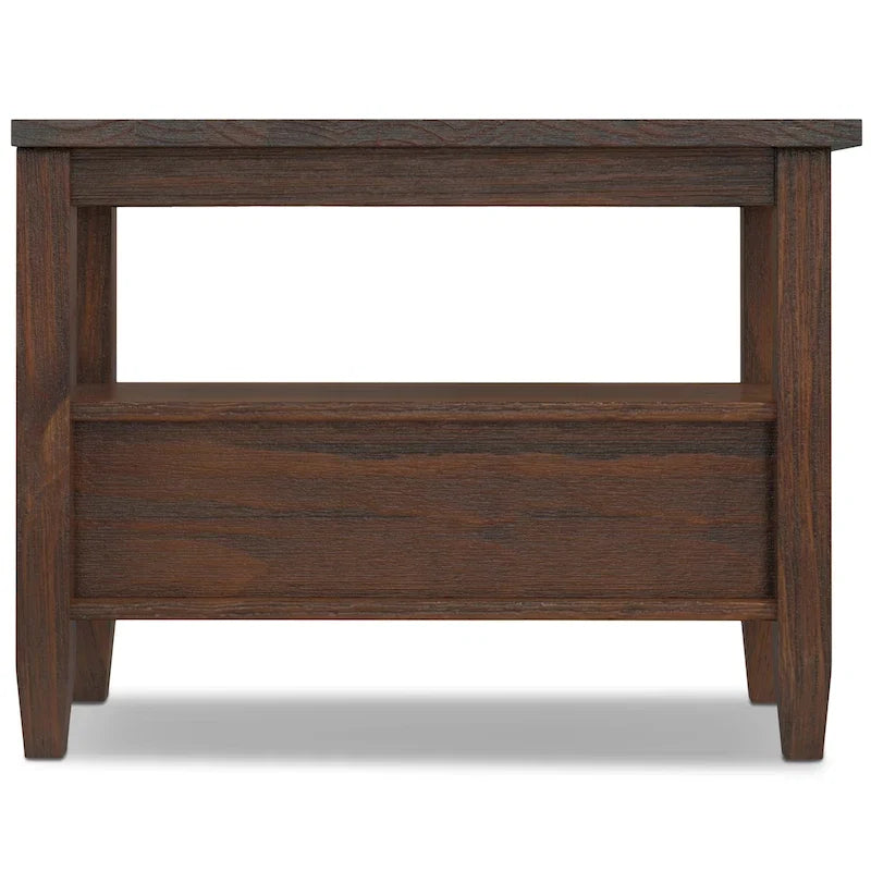 WYNDENHALL Norfolk TAVOLINO LATERALE STRETTO RETTANGOLARE TRADIZIONALE IN LEGNO MASSELLO, LARGHEZZA 14 POLLICI - 14 pollici di larghezza