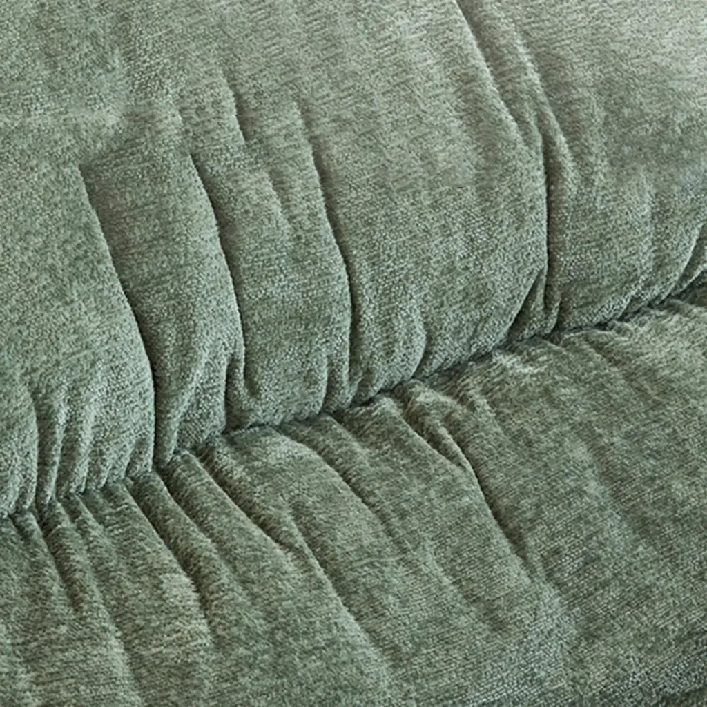 Moderna Poltrona a Dondolo Ergonomica Imbottita in Velluto per la Cameretta