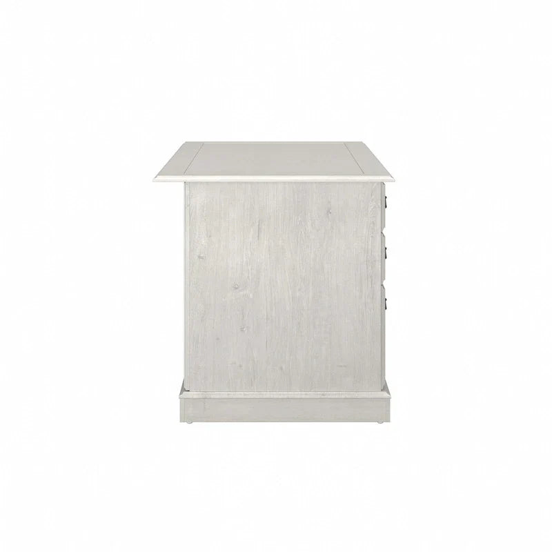 Scrivania Direzionale Bush Furniture Saratoga con Cassetti e Vani Contenitori