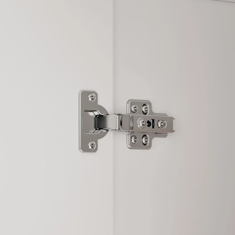 Guardaroba Armadio Mobile in Legno con 6 Cubi Contenitori e Asta Appendiabiti