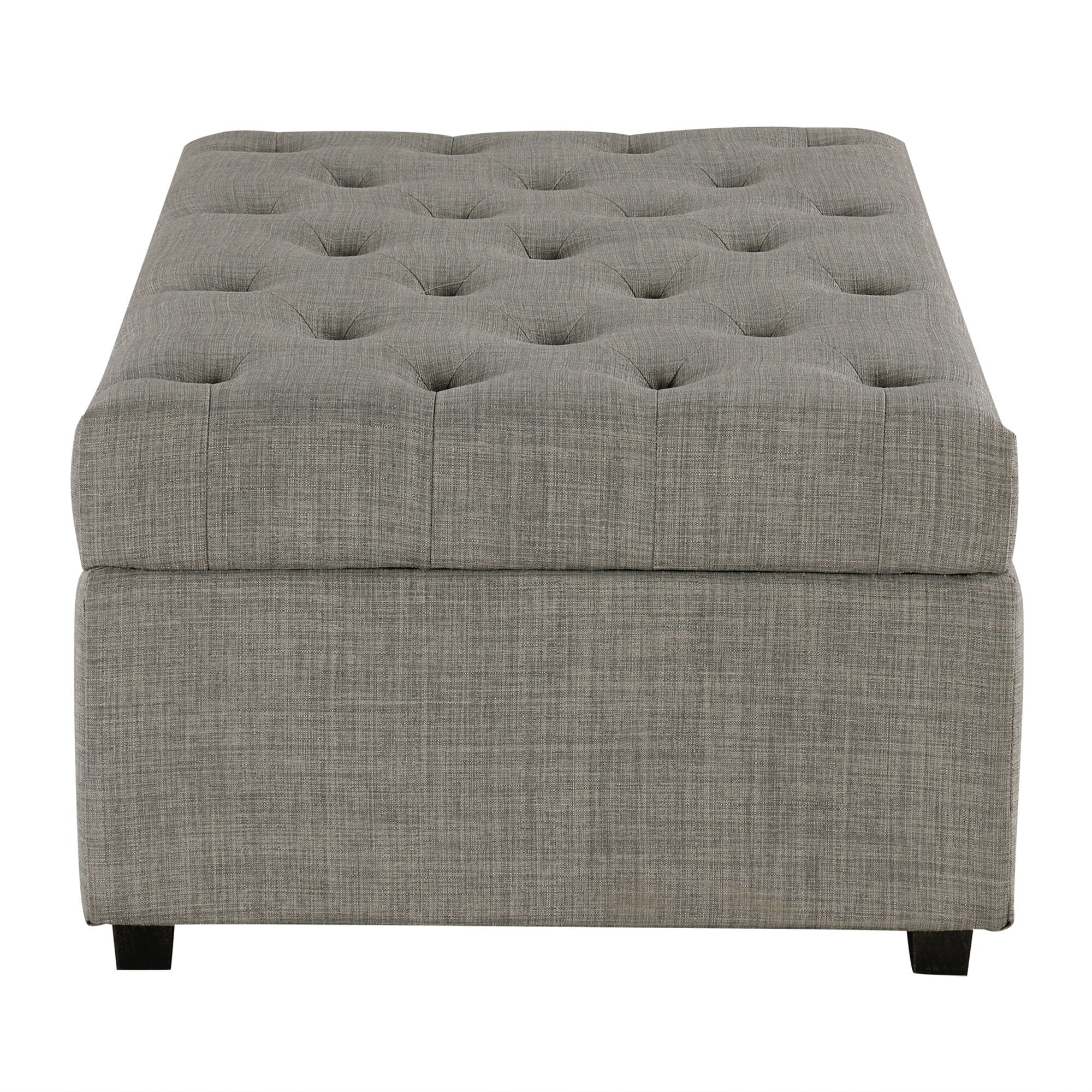 Divano Letto Pieghevole, Pouf da 49.6 con Divano Letto Pieghevole, Pouf Convertibile con Materasso Memory e Design Trapuntato