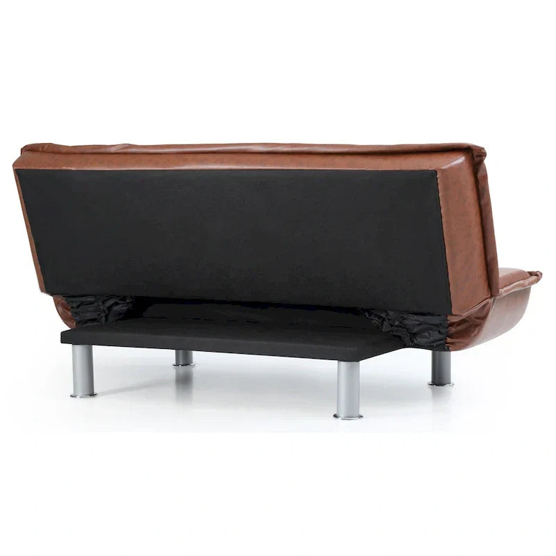 Divano Letto in Similpelle Lionel