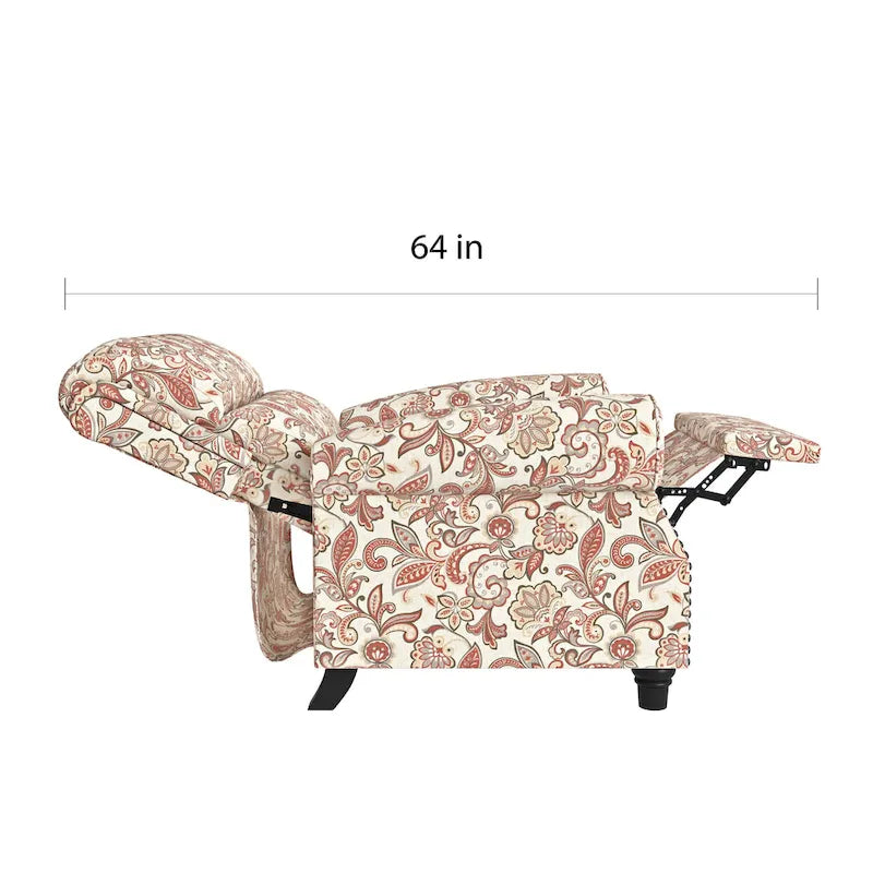 Poltrona reclinabile Copper Grove Jessie ProLounger Paisley Push Back