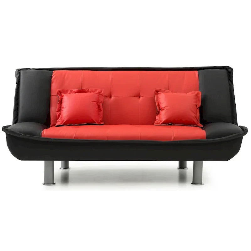 Divano Letto in Similpelle Lionel