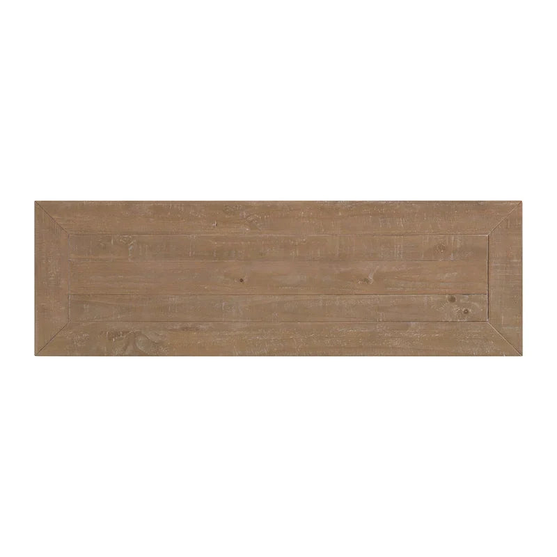 The Gray Barn Downington Consolle da Divano in Legno Massello a 2 Cassetti