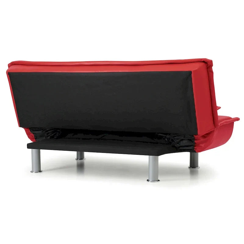Divano Letto in Similpelle Lionel