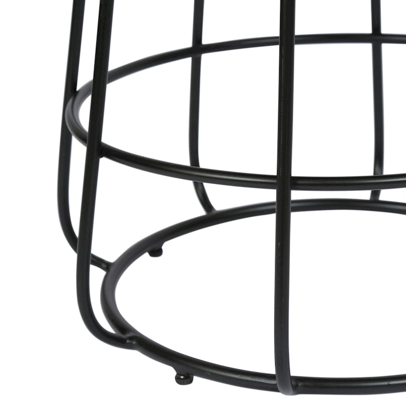 Tavolino laterale Woodbine Modern Handcrafted in marmo di Christopher Knight Home - 18.00 L x 18.00 P x 22.00 H