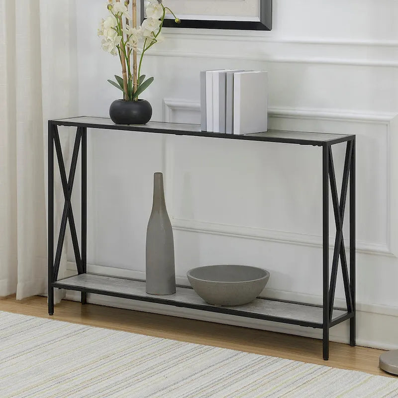 Convenience Concepts Tucson Tavolo Consolle con Ripiano