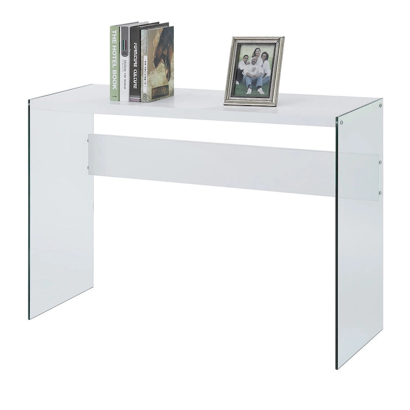 Convenience Concepts SoHo Tavolo Console/Scrivania in Vetro