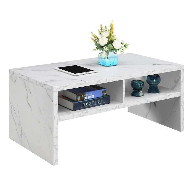 Tavolino da caffè deluxe Northfield Admiral con ripiani di Convenience Concepts