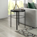 Tavolino Rotondo Gaia 20 con Piano in MDF