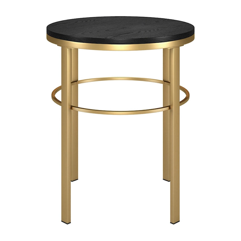 Tavolino Rotondo Gaia 20 con Piano in MDF