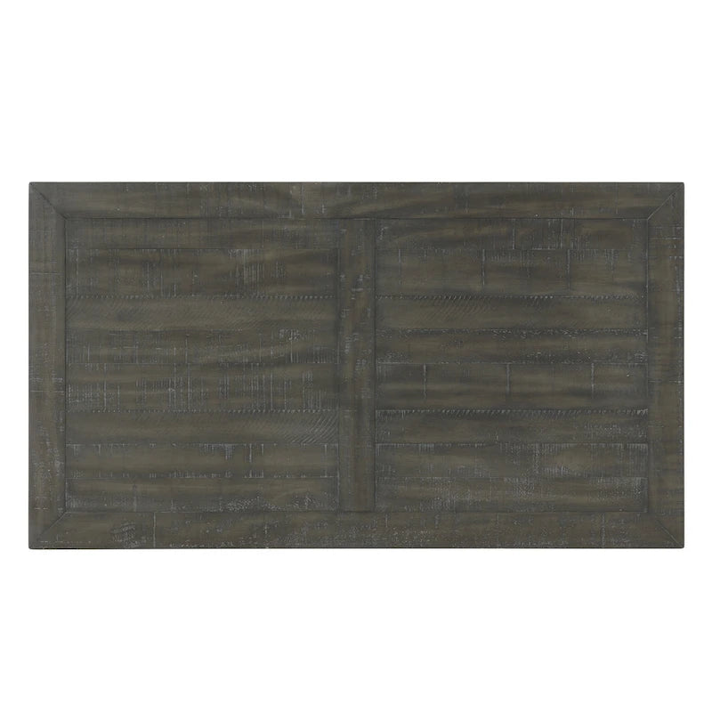 Table basse piédestal Napa 50 en bois massif