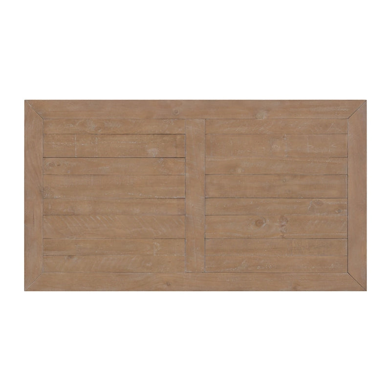 Table basse piédestal Napa 50 en bois massif