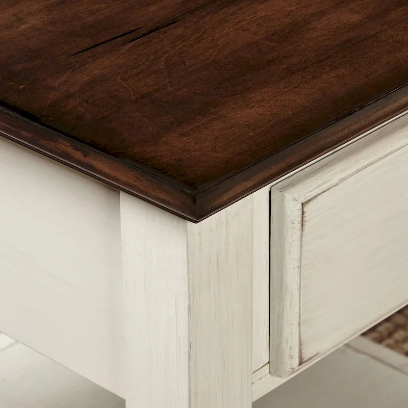 Table basse Simple Living Charleston - 18.1H x 47.6W x 23.6D