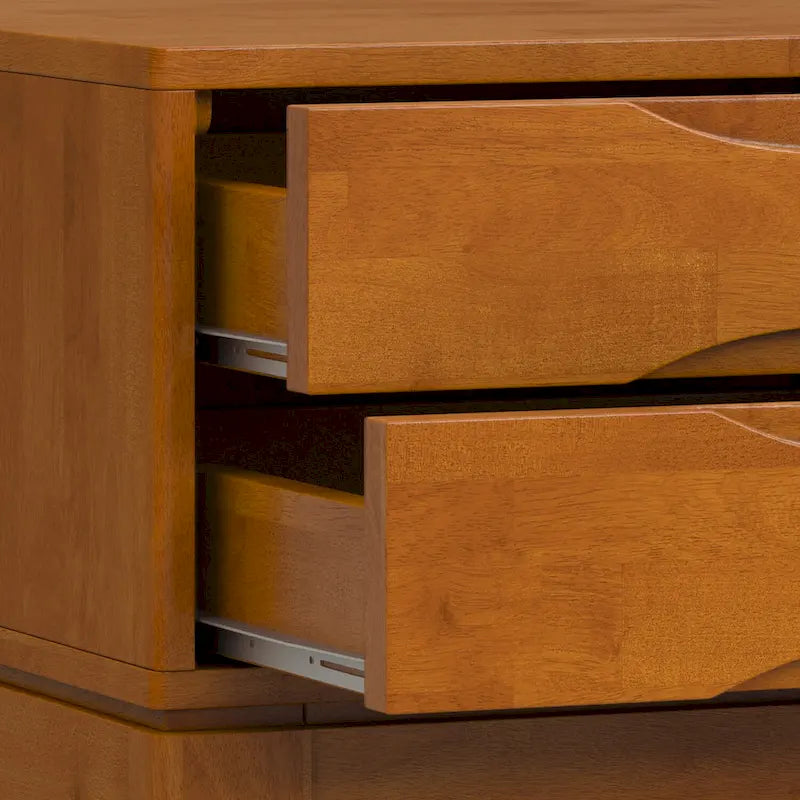 WYNDENHALL Pearson, tavolino quadrato laterale in LEGNO MASSELLO, larghezza 56 cm - 56 L x 56 P x 51 A cm