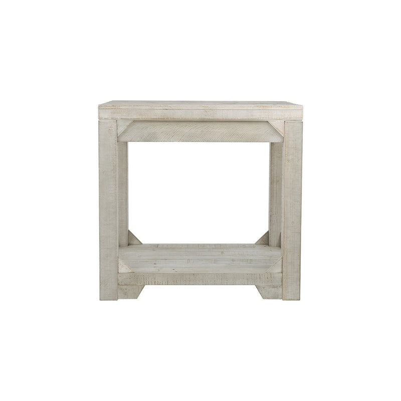 Tavolino rettangolare casual Fregine Whitewash