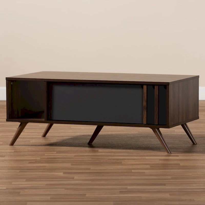 Tavolino da salotto Naoki moderno e contemporaneo con 1 cassetto
