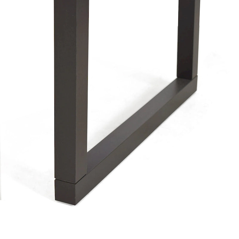 Tavolo console bar Steve Silver Joliet Live Edge in ciliegio anticato ed ebano