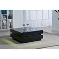 Artiva La Villino Table basse avec télécommande, noire
