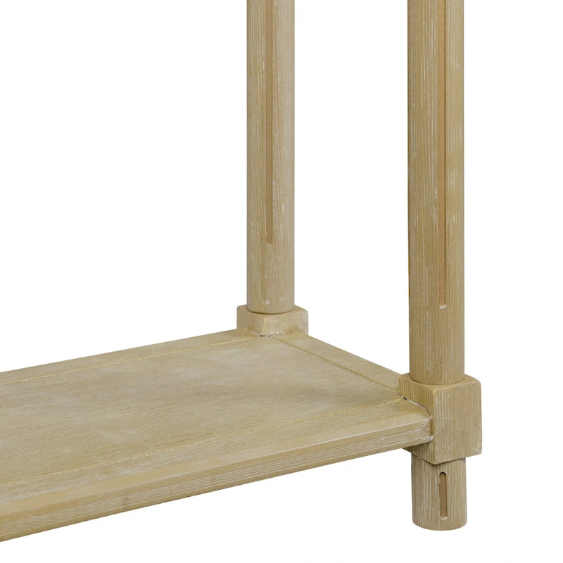 Tavolini laterali stretti Harrison New Ridge Home Goods, set da 2, Rovere invecchiato