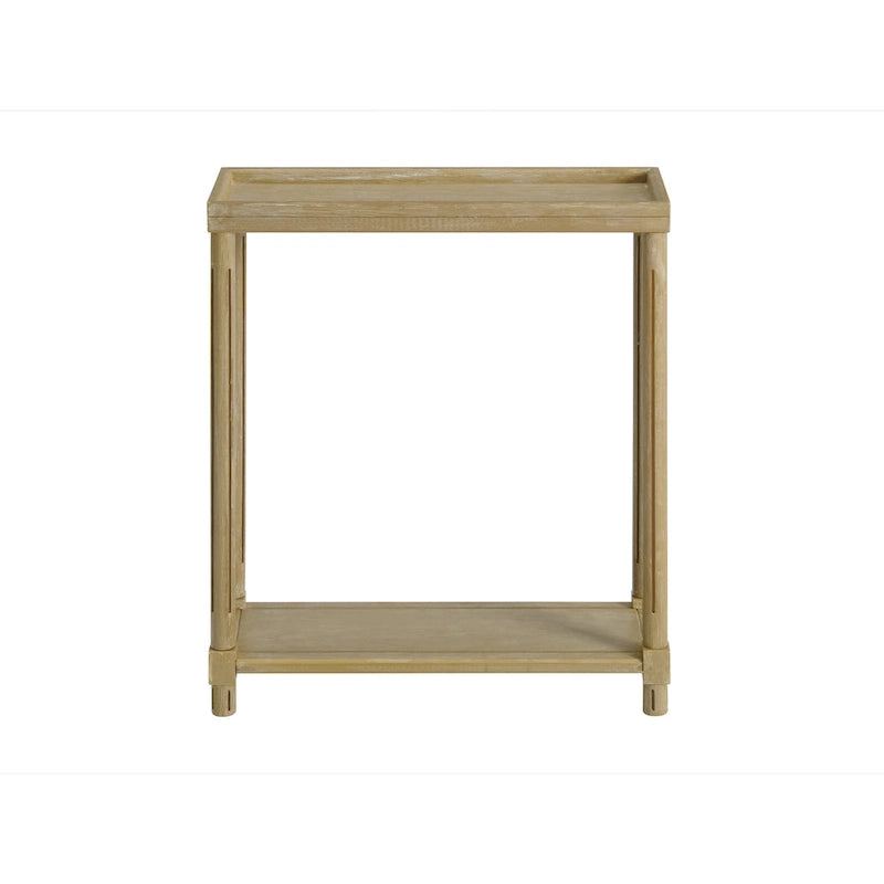 Tavolini laterali stretti Harrison New Ridge Home Goods, set da 2, Rovere invecchiato