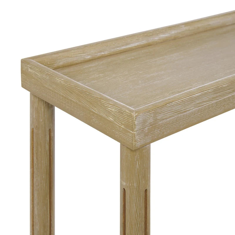 Tavolini laterali stretti Harrison New Ridge Home Goods, set da 2, Rovere invecchiato