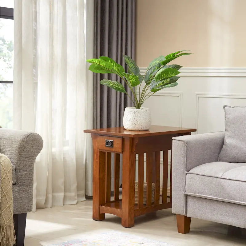 Leick Home Mission Impeccabile Tavolino con Cassetto