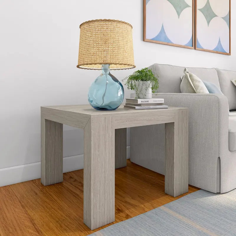 Tavolo ad angolo quadrato moderno Plank and Beam - 32