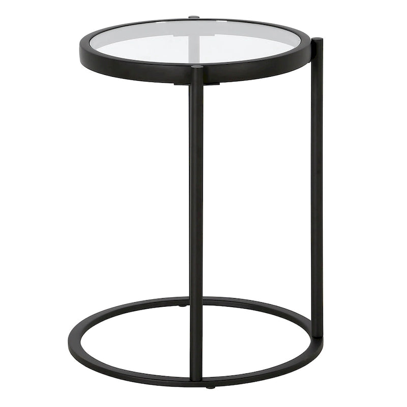 Table d'appoint ronde large Duxbury 16
