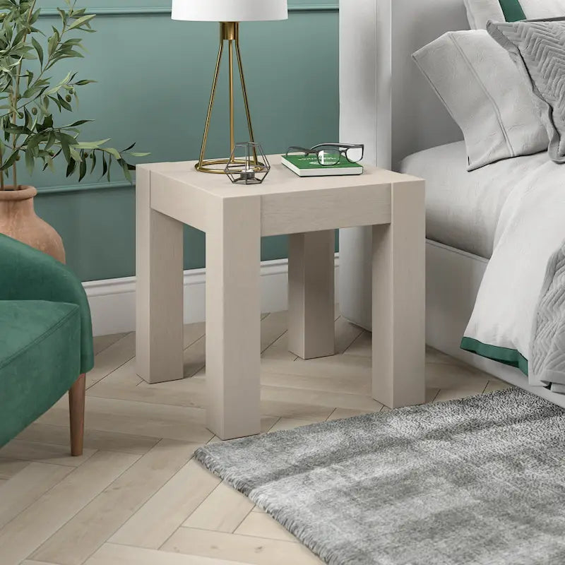 Table d'appoint carrée large Langston 22 - 22 de large