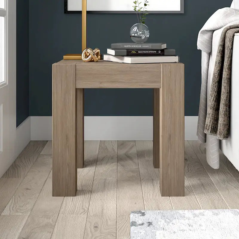 Table d'appoint carrée large Langston 22 - 22 de large