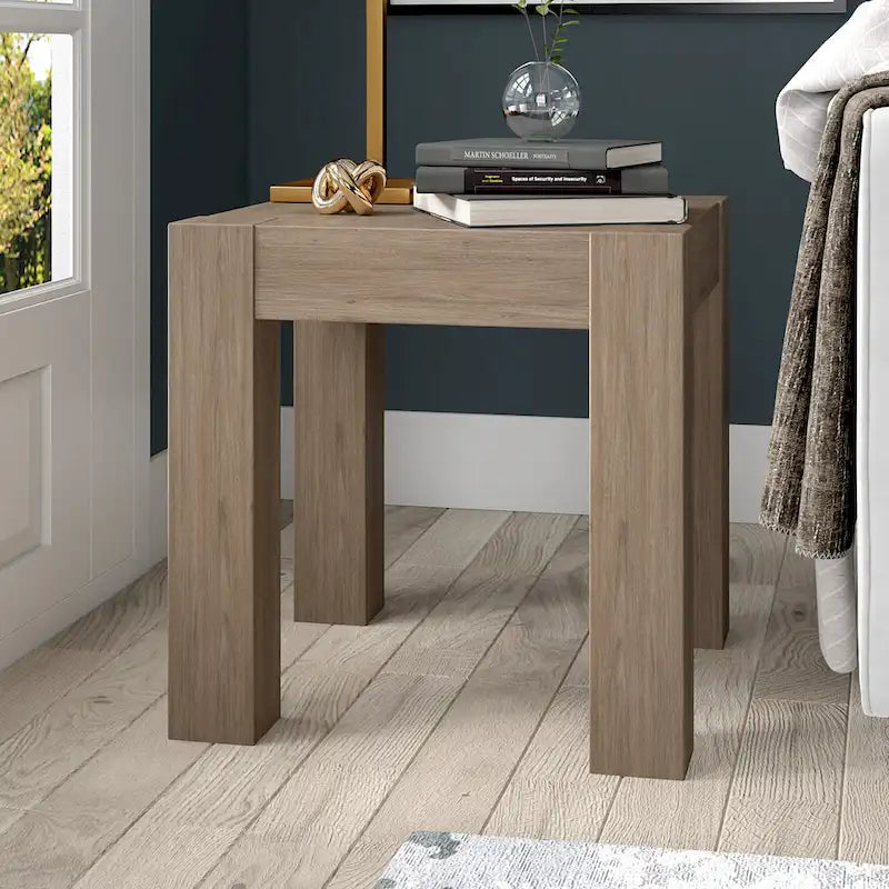Table d'appoint carrée large Langston 22 - 22 de large