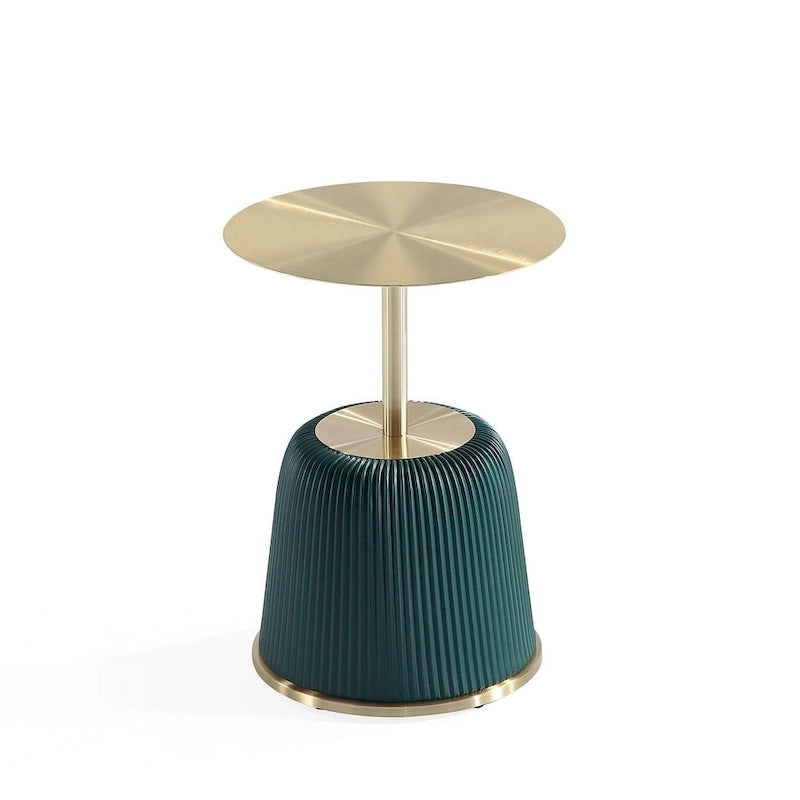 Table d'appoint rembourrée moderne Anderson 1.0 de Manhattan Comfort