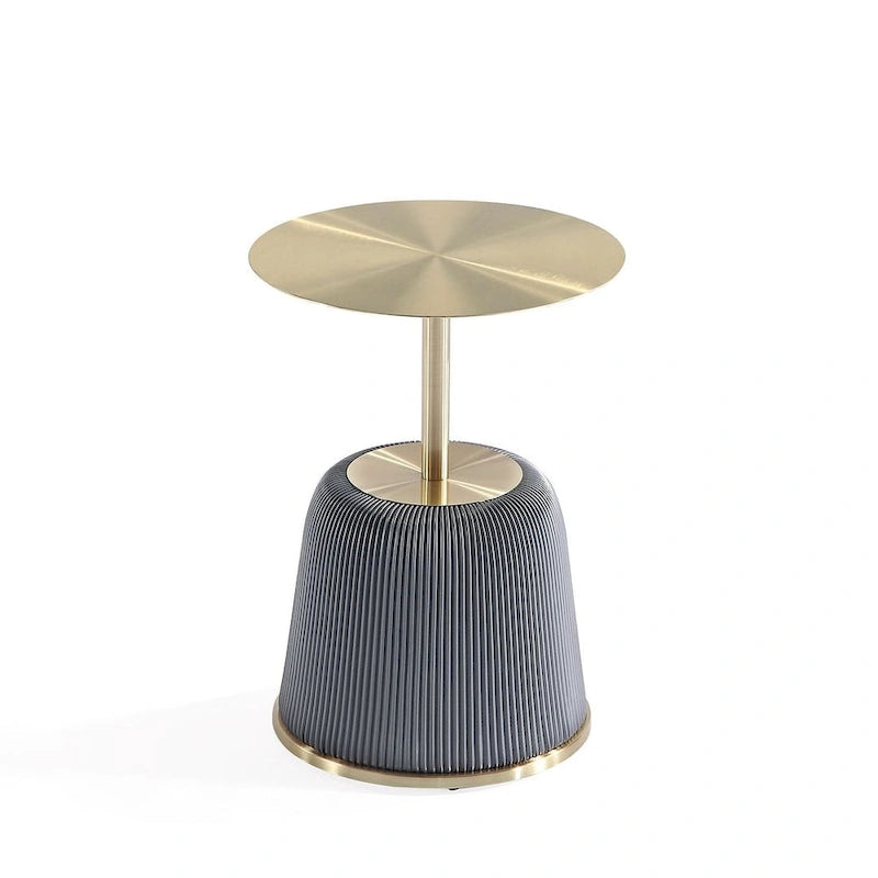 Table d'appoint rembourrée moderne Anderson 1.0 de Manhattan Comfort