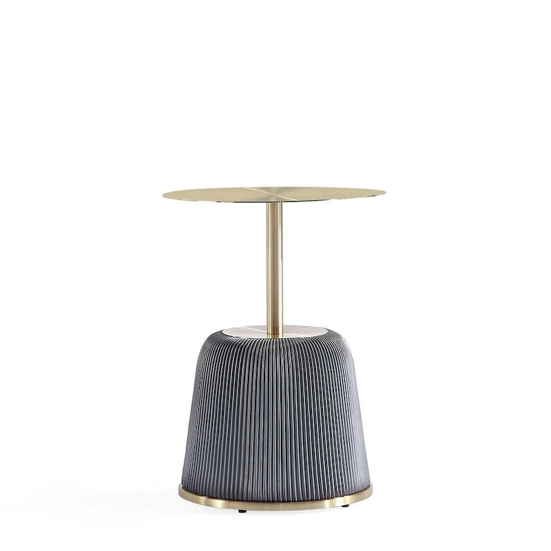 Table d'appoint rembourrée moderne Anderson 1.0 de Manhattan Comfort
