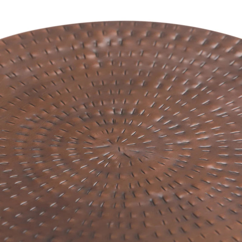 WYNDENHALL Riva Table d'appoint de rangement industrielle en métal de 19 pouces de large, entièrement assemblée