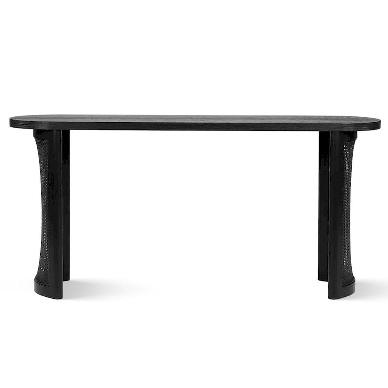 Console en rotin massif 60