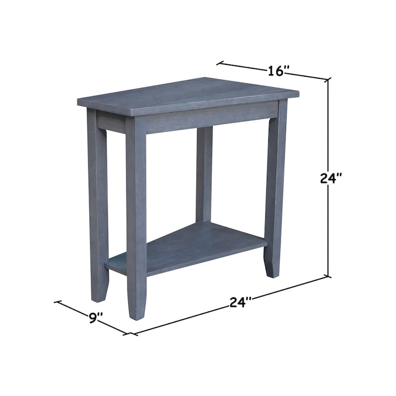 Tavolino Keystone in legno di para solido