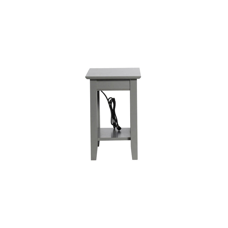 Table d'appoint AFI Nantucket avec chargeur intégré