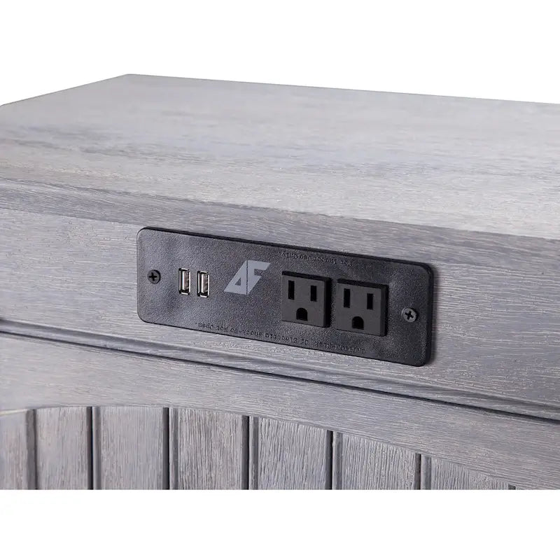 Table d'appoint AFI Nantucket avec chargeur intégré
